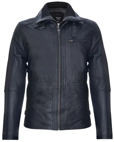 INFINITY HERREN MITTELLANG KLASSISCH WARM MANTEL SCHWARZ 100% LEDERJACKE