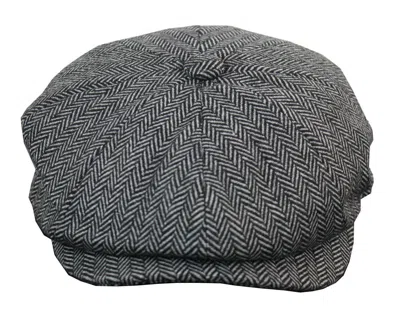 INFINITY LEATHER MENS PEAKY BLINDERS TWEED GATSBY HAT
