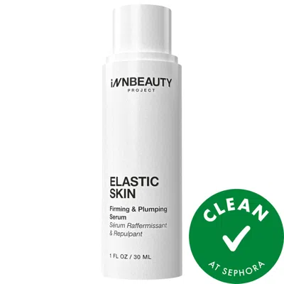 INNBEAUTY PROJECT ELASTIC SKIN FIRMING & PLUMPING VEGAN GROWTH FACTOR SERUM WITH COPPER PEPTIDES 1 OZ/30 ML REFILL POD