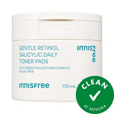 INNISFREE DAILY GENTLE RETINOL SALICYLIC TONER PADS 5.74 OZ / 170 ML