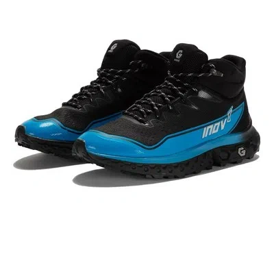 INOV-8 INOV8 HERREN ROCFLY 390 WANDERSCHUHE OUTDOOR STIEFEL SCHUHE SCHWARZ SPORT