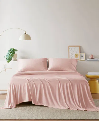 INTELLIGENT DESIGN JERSEY-KNIT COTTON BLEND 3-PC. SHEET SET, TWIN XL