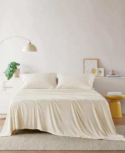 INTELLIGENT DESIGN JERSEY-KNIT COTTON BLEND 3-PC. SHEET SET, TWIN XL