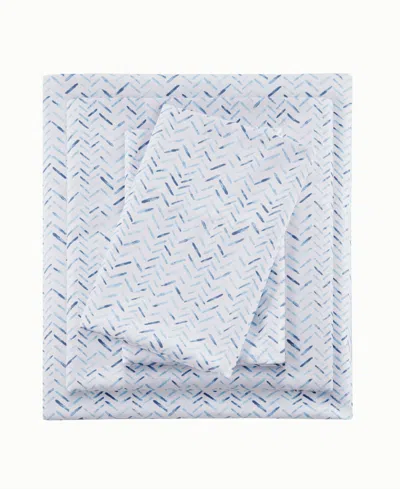 INTELLIGENT DESIGN PRINTED MICROFIBER 4 PIECE SHEET SET, FULL