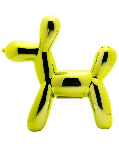 INTERIOR ILLUSIONS INTERIOR ILLUSIONS PLUS LIME MINI BALLOON DOG BANK