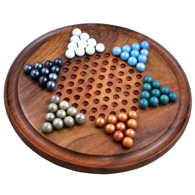 INTEX ENTERTAINMENT WOODEN CHINESE CHECKERS