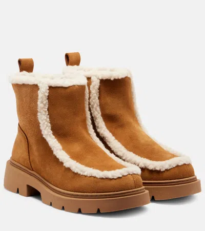 INUIKII BIKER SUEDE SNOW BOOTS