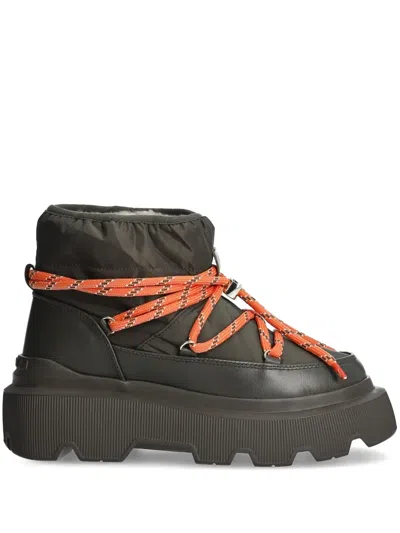 INUIKII PLATFORM ANKLE BOOTS