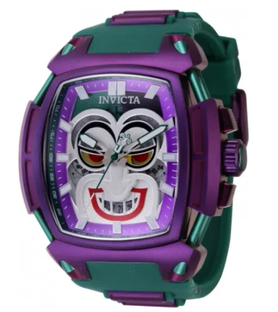 INVICTA INVICTA DC COMICS JOKER MEN'S 53MM LIMITED EDITION CHRONOGRAPH WATCH 43733