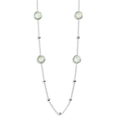 IPPOLITA IPPOLITA LOLLIPOP® BALL & STONE STATION NECKLACE