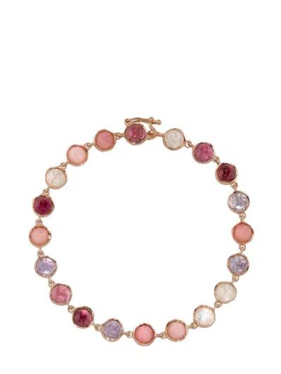 IRENE NEUWIRTH 18KT ROSE GOLD GEMSTONE BRACELET