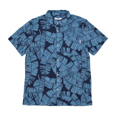 IRIEDAILY BANANOS SSL SHIRT MEN'S SHORT SLEEVE SHIRT NAVY