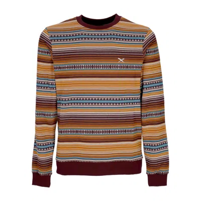 IRIEDAILY VINTACHI CREW TOFFEE MEN'S LIGHTWEIGHT CREWNECK SWEATSHIRT