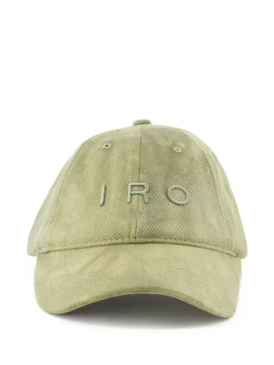IRO EMBROIDERED-LOGO CAP