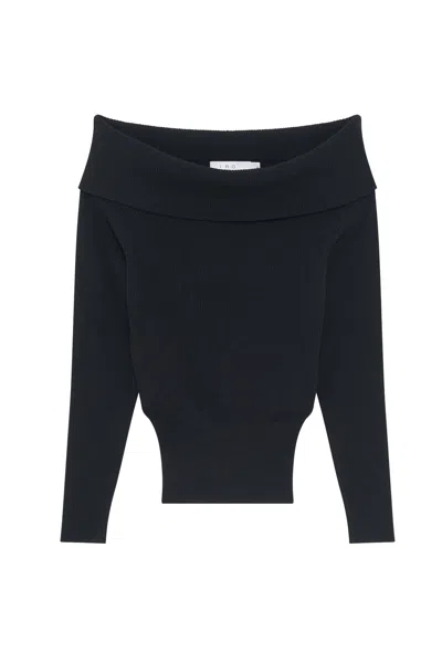 IRO IRO SWEATERS BLACK