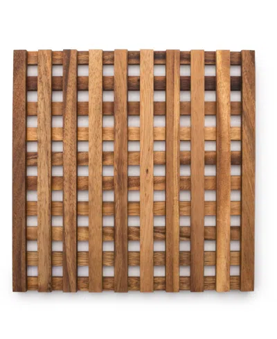 IRONWOOD ACACIA WOOD 10" VENETIAN TRIVET