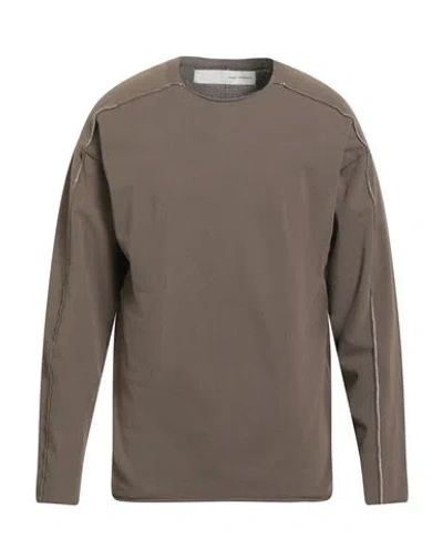 ISABEL BENENATO ISABEL BENENATO MAN SWEATER KHAKI SIZE XXL VISCOSE, POLYESTER