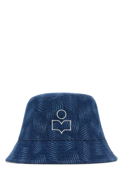 ISABEL MARANT ISABEL MARANT DENIM HALEY BUCKET HAT
