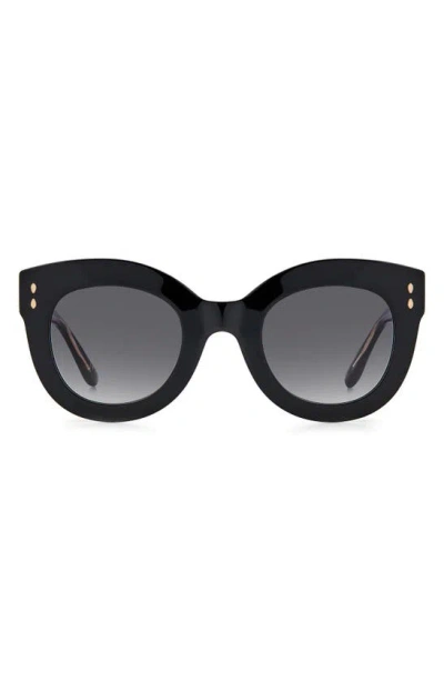 ISABEL MARANT ISABEL MARANT 49MM GRADIENT ROUND SUNGLASSES