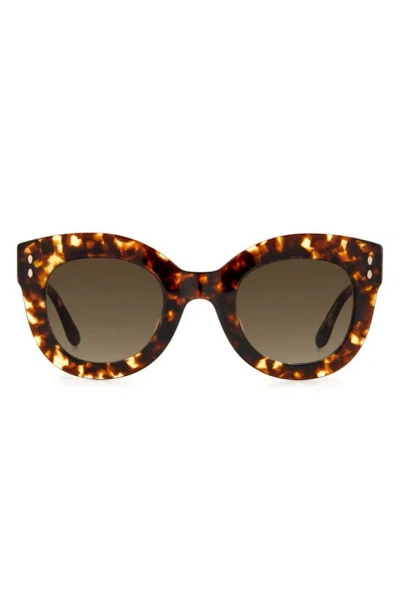 ISABEL MARANT ISABEL MARANT 49MM GRADIENT ROUND SUNGLASSES