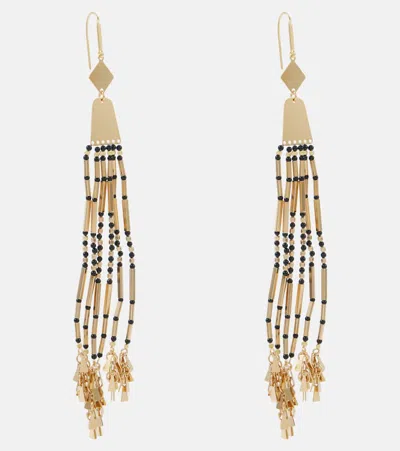 ISABEL MARANT BEADED DROP EARRINGS