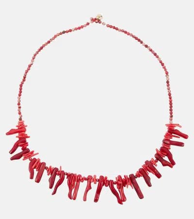 ISABEL MARANT JOLANA BEADED NECKLACE