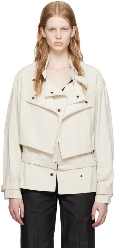 ISABEL MARANT BEIGE GOKELY JACKET