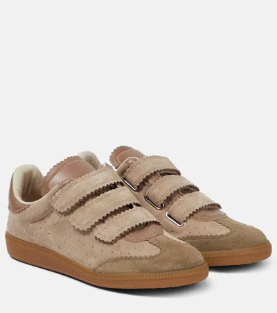 ISABEL MARANT BETH SUEDE LOW-TOP SNEAKERS