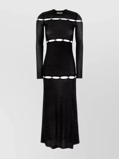 ISABEL MARANT CROCHET ELMIRE DRESS WITH CUT-OUT DESIGN