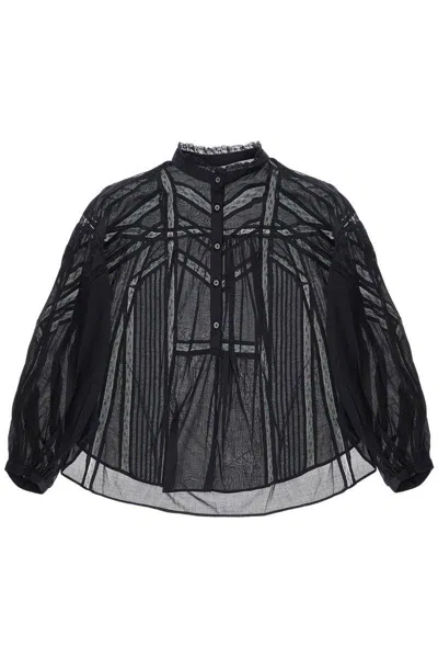 ISABEL MARANT ÉTOILE COTTON GELMA BLOUSE FOR