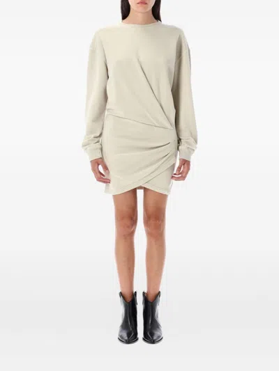 ISABEL MARANT ÉTOILE COTTON JERSEY MINIDRESS