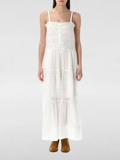 ISABEL MARANT ÉTOILE DRESS ISABEL MARANT ETOILE WOMAN COLOR WHITE
