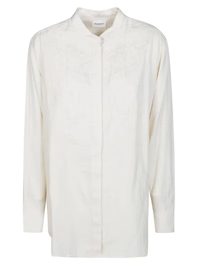 ISABEL MARANT ÉTOILE ETOILE ISABEL MARANT BRITTEN CAMICIA EMBROIDERED