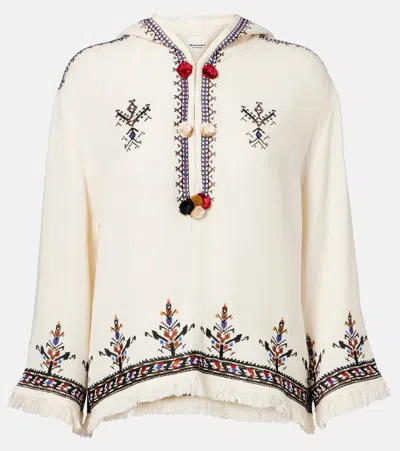 ISABEL MARANT ÉTOILE KAMEYA EMBROIDERED TOP