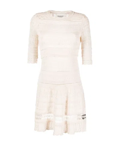 ISABEL MARANT ÉTOILE KNITTED COTTON MINI DRESS