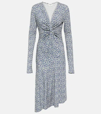 ISABEL MARANT ÉTOILE LANIA PRINTED JERSEY MIDI DRESS