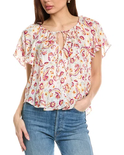 ISABEL MARANT ÉTOILE ISABEL MARANT E'TOILE PENELOPE SILK-BLEND BLOUSE