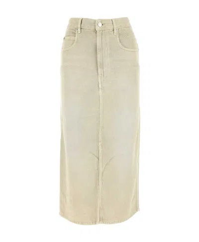 ISABEL MARANT ÉTOILE TILAURIA LYOCELL MIDI SKIRT