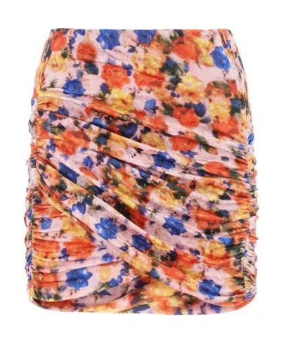 ISABEL MARANT ISABEL MARANT HIGH WAIST RUCHED MINI SKIRT