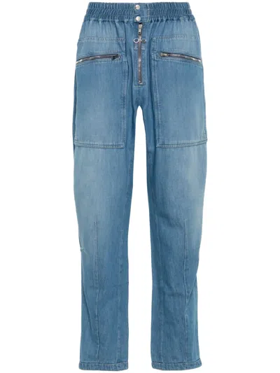 ISABEL MARANT JELSON STRAIGHT-LEG JEANS