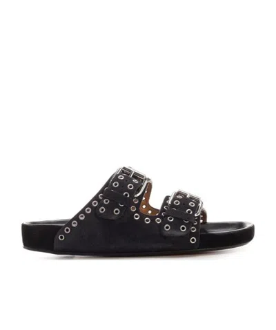 ISABEL MARANT LENNYO FLAT SANDALS