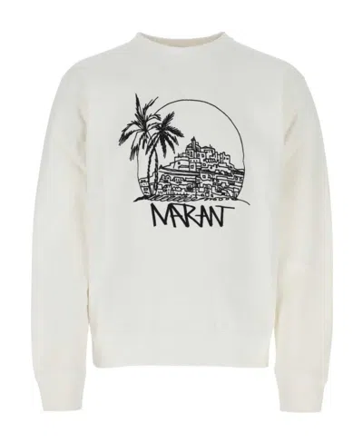 ISABEL MARANT MIKOY PRINTED COTTON SWEATSHIRT