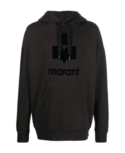 ISABEL MARANT MILEY LOGO HOODED SWEATSHIRT