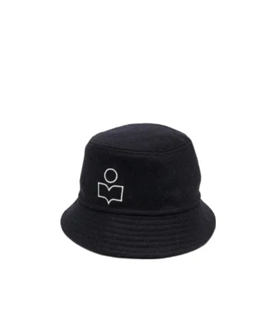 ISABEL MARANT LOGO-PRINT HAT