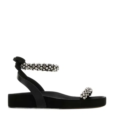 ISABEL MARANT ISABEL MARANT MELLAN EMBELLISHED SANDALS