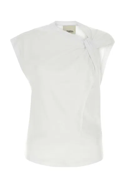 ISABEL MARANT ISABEL MARANT WHITE COTTON NAYDA T SHIRT