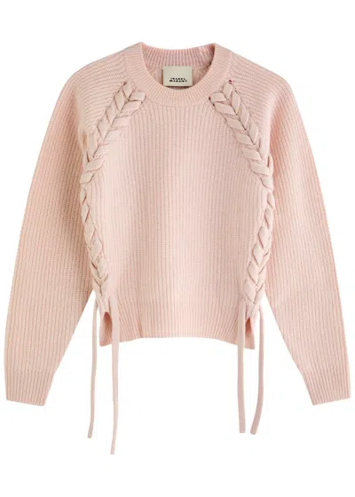 ISABEL MARANT ISABEL MARANT NOELIA LACE-UP WOOL JUMPER