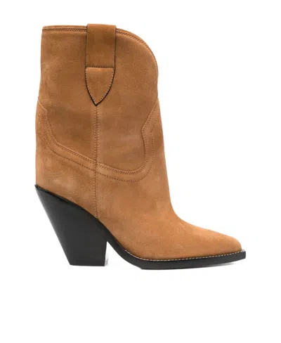 ISABEL MARANT ISABEL MARANT LEYANE POINTED TOE ANKLE BOOTS