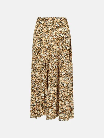 ISABEL MARANT 'SAKURA' MULTICOLOURED SILK SKIRT
