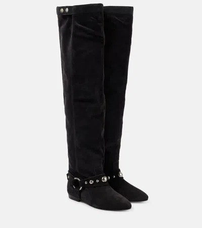 ISABEL MARANT SELIZE SUEDE OVER-THE-KNEE BOOTS